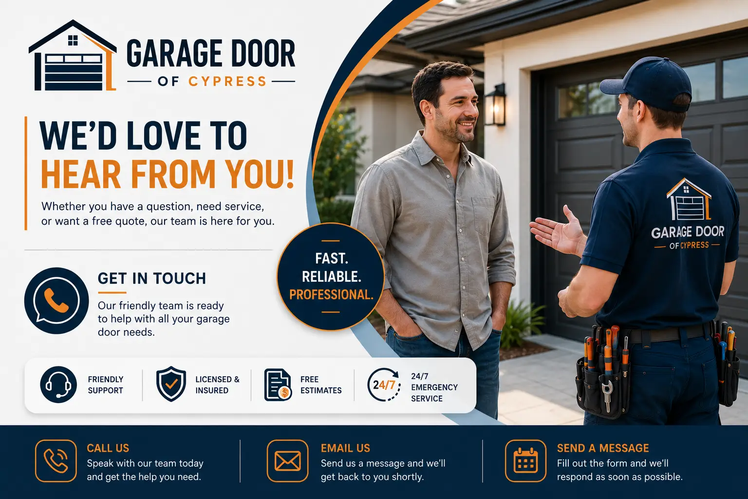 Garage Door of Cypress