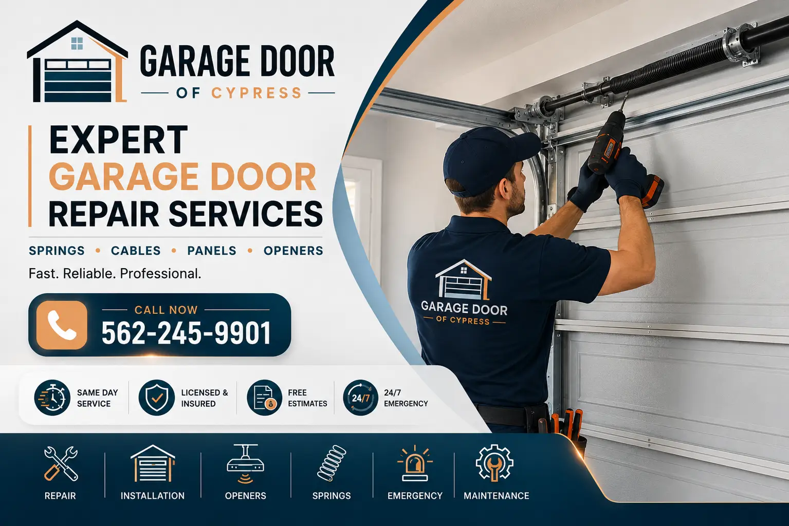 Garage Door of Cypress